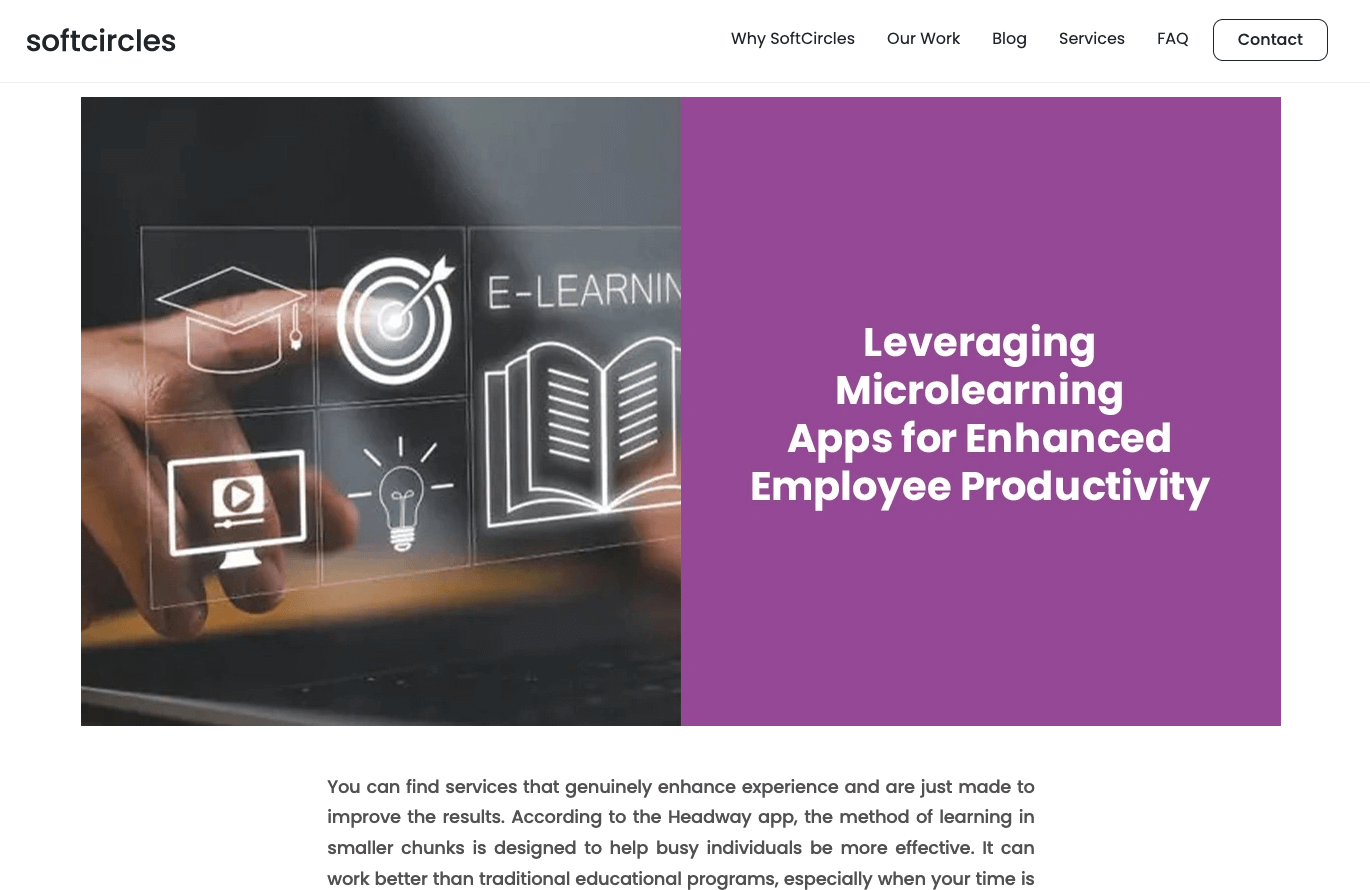 Leveraging Microlearning Apps for Enhanced Employee Productivity